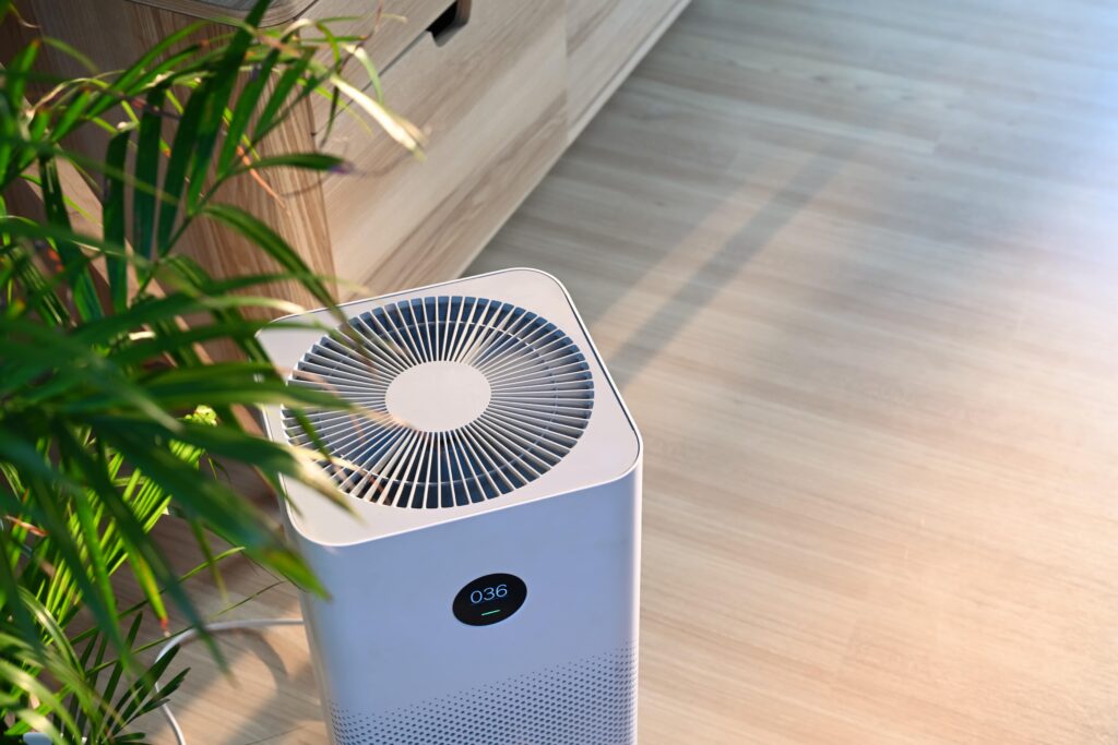 An appliance that improves indoor air quality